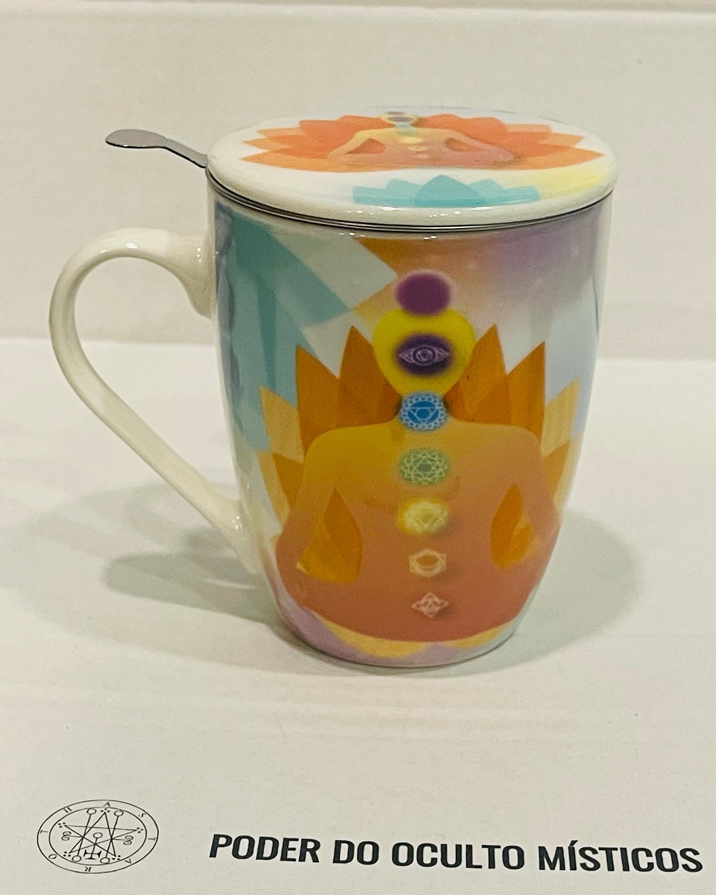 CANECA COM FILTRO CHAKRAS 