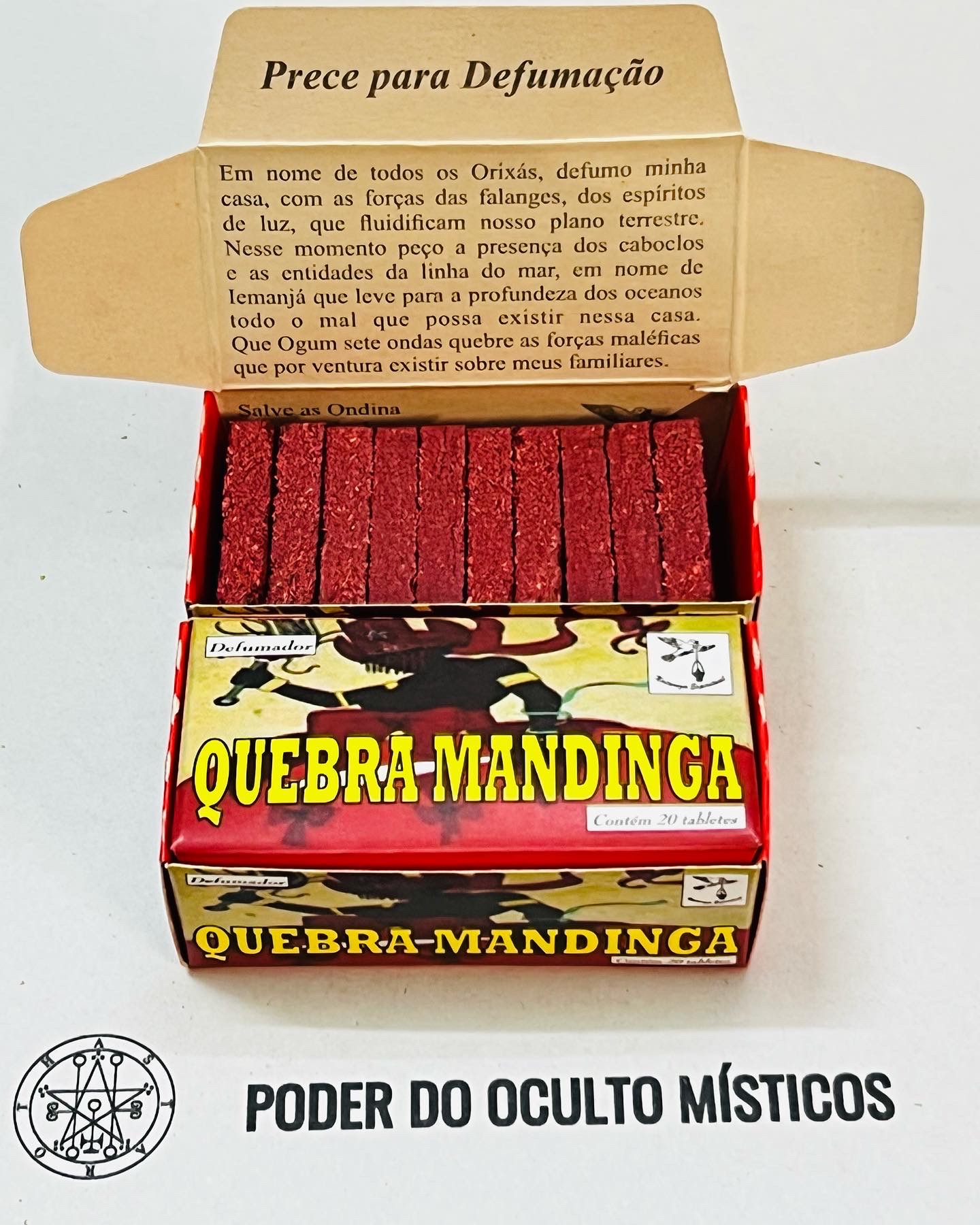 DEFUMADOR TABLET QUEBRA MANDINGA 