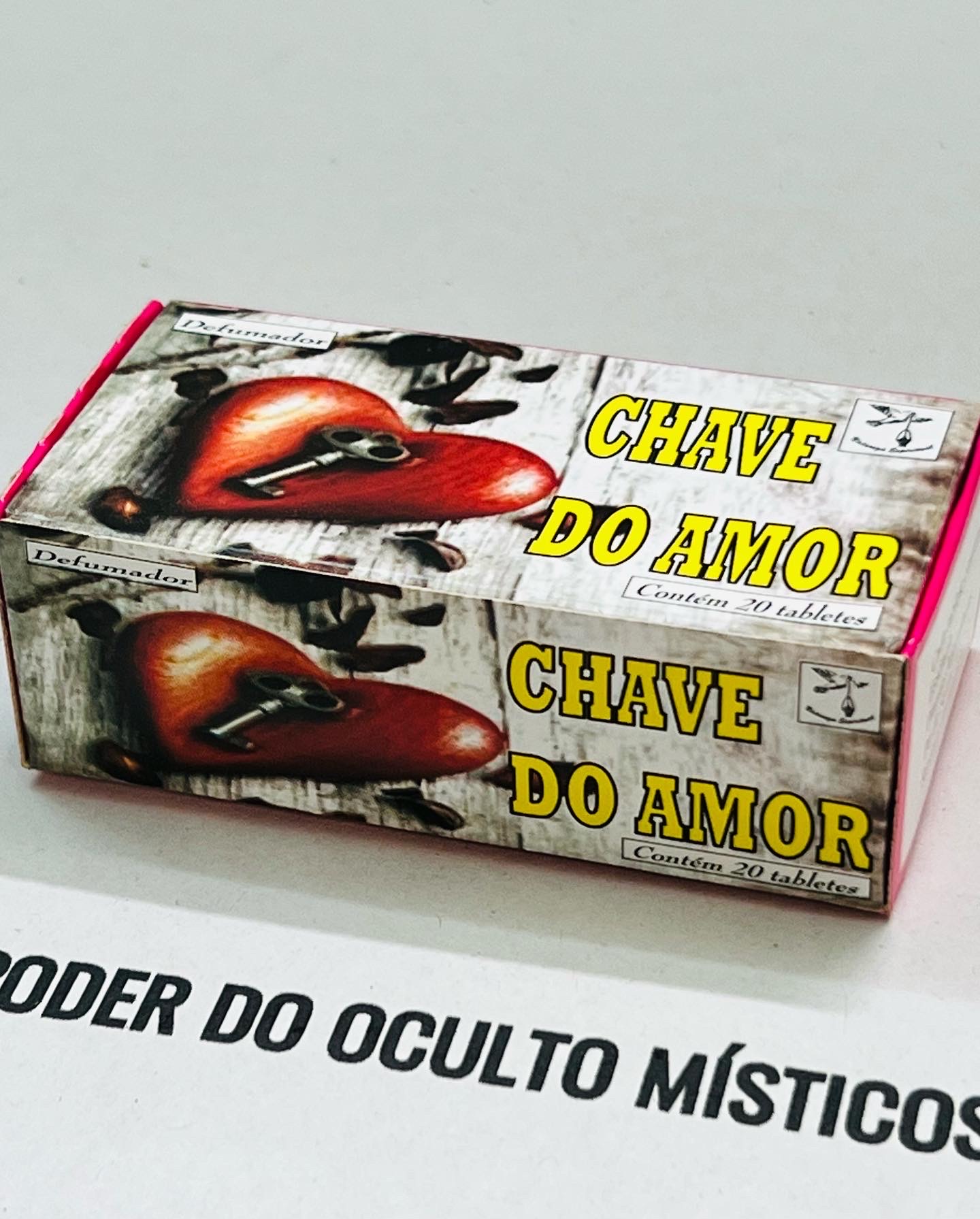 DEFUMADOR TABLET CHAVE DO AMOR 