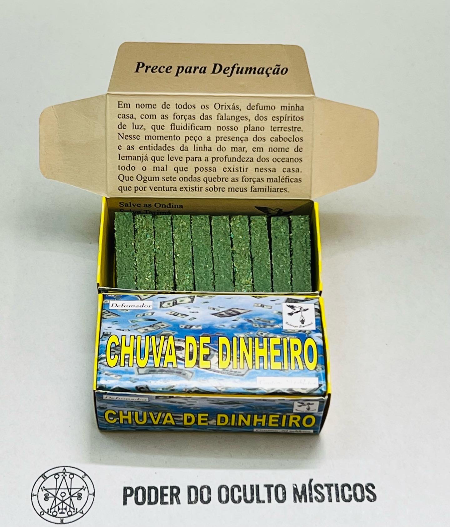 DEFUMADOR TABLET CHUVA DE DINHEIRO