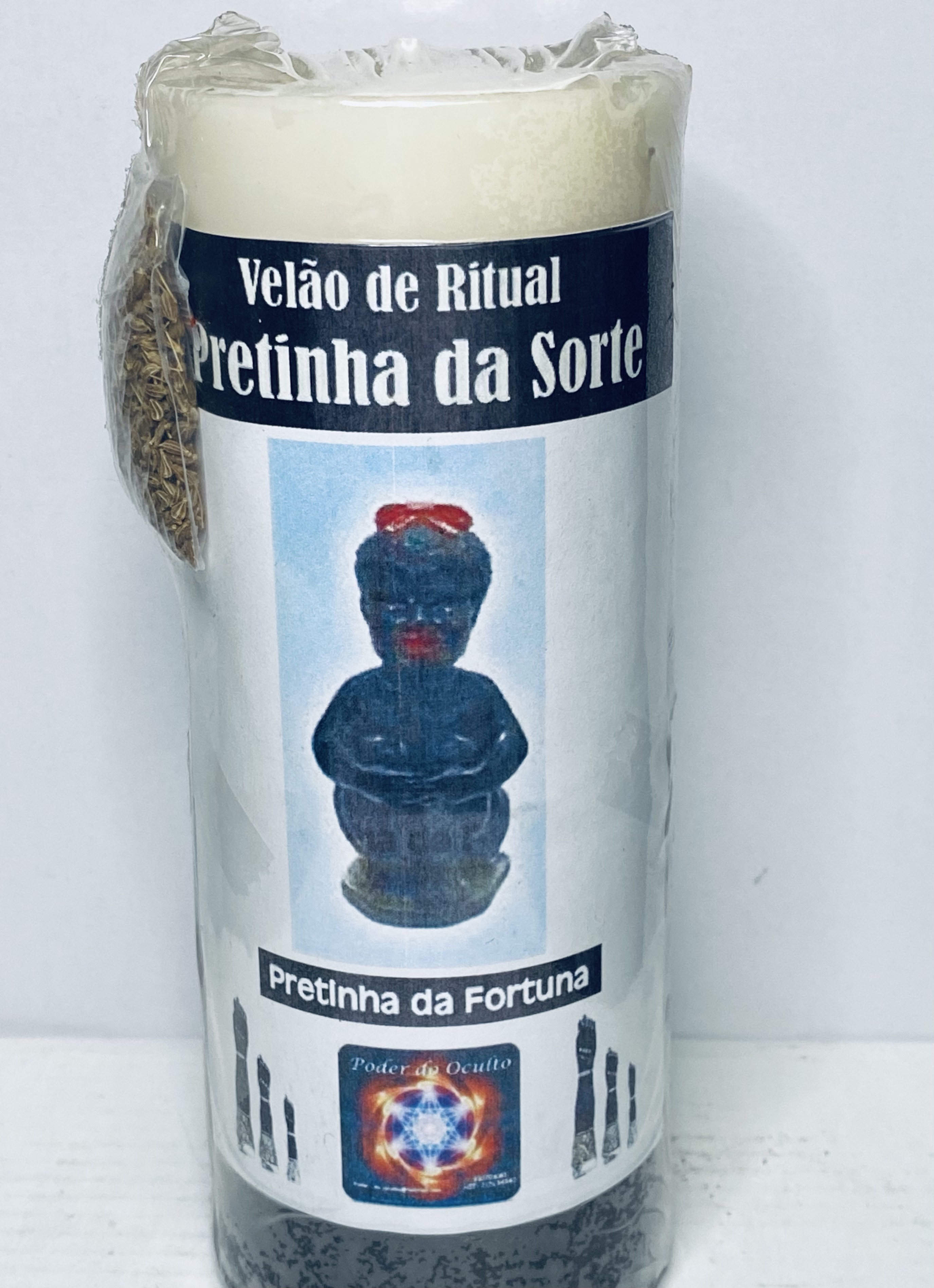 VELO DE RITUAL PRETINHA DA SORTE 