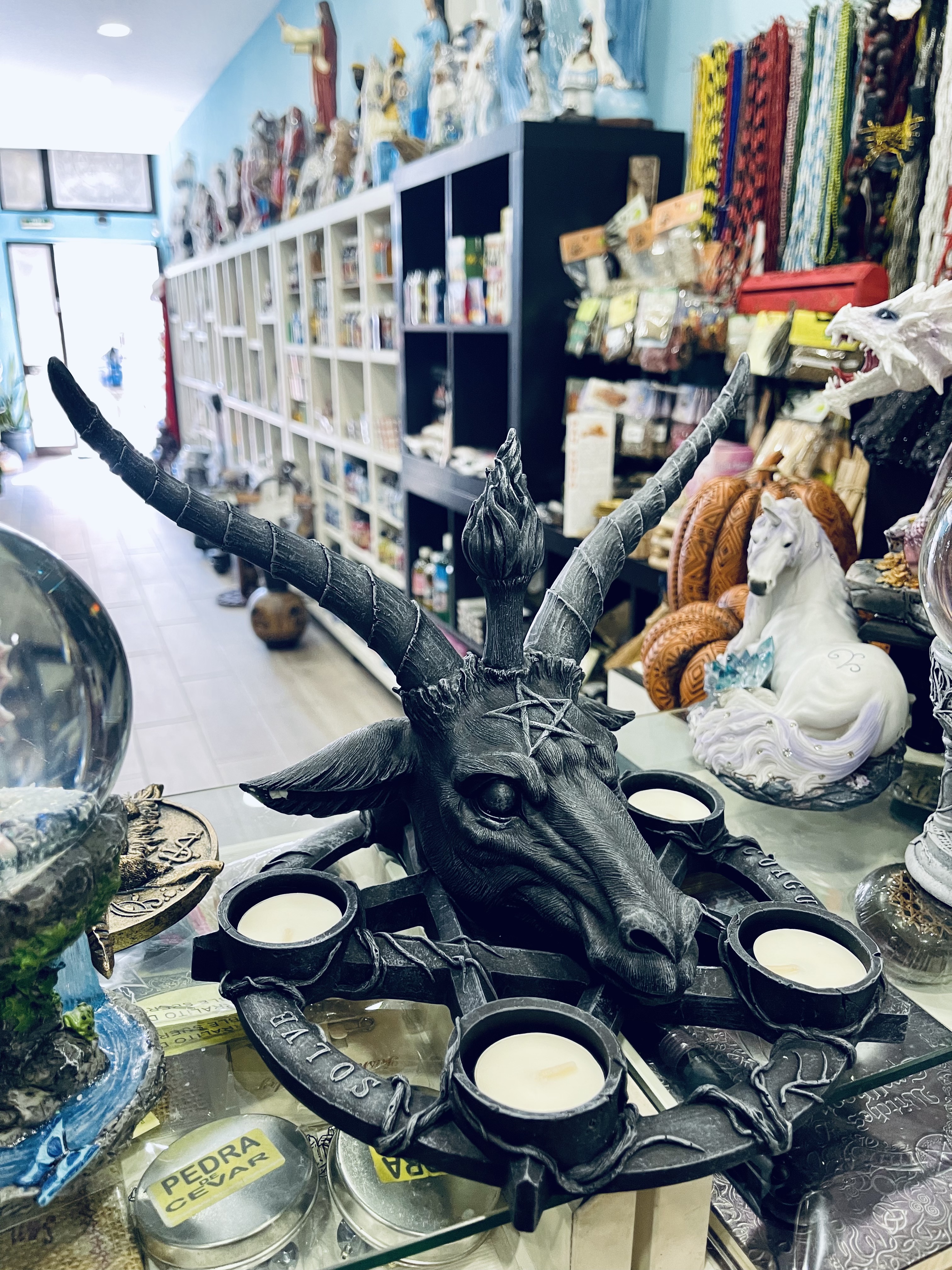 CANDELABRO BAPHOMET