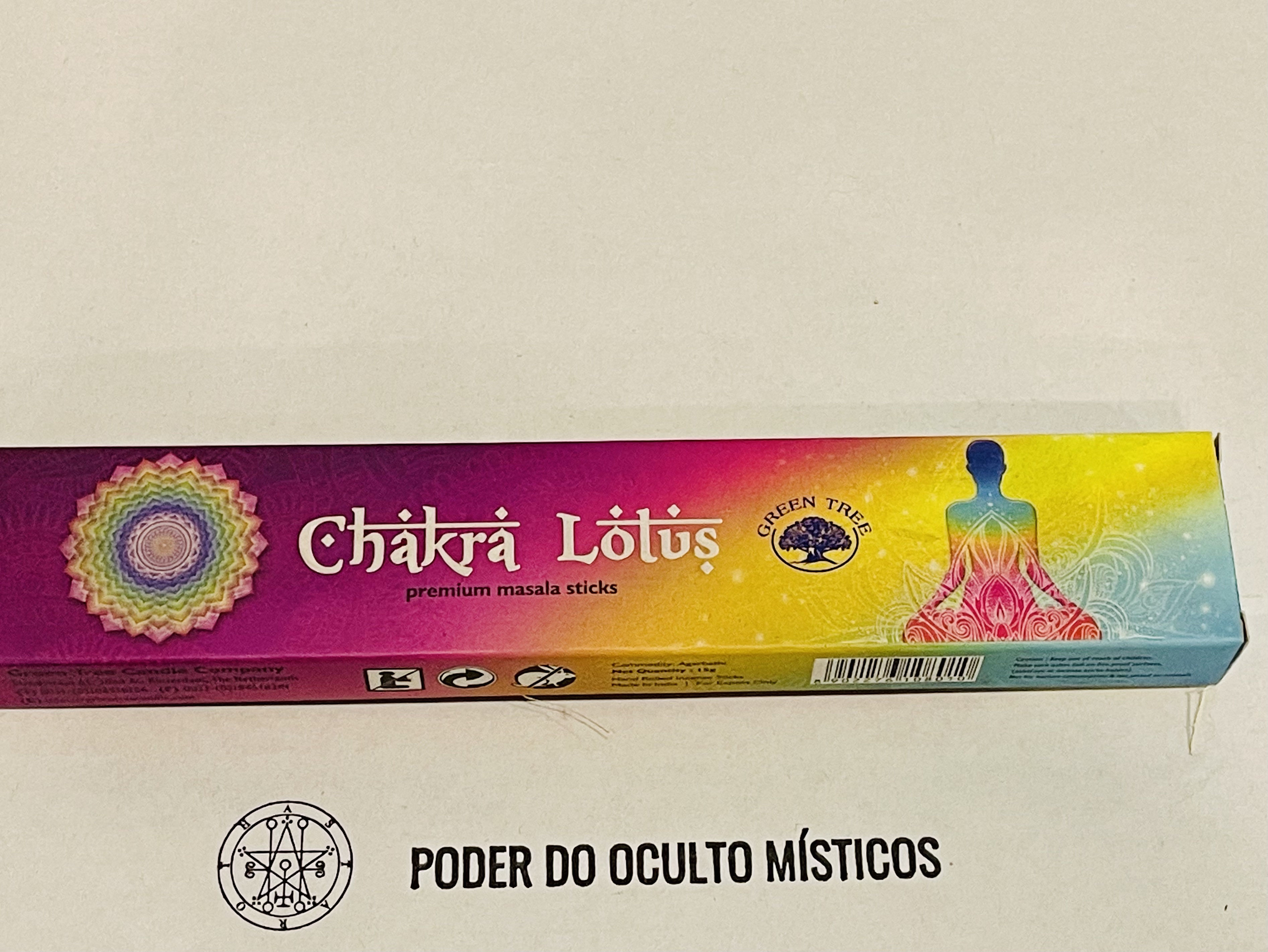 INCENSO CHAKRA LOTUS 