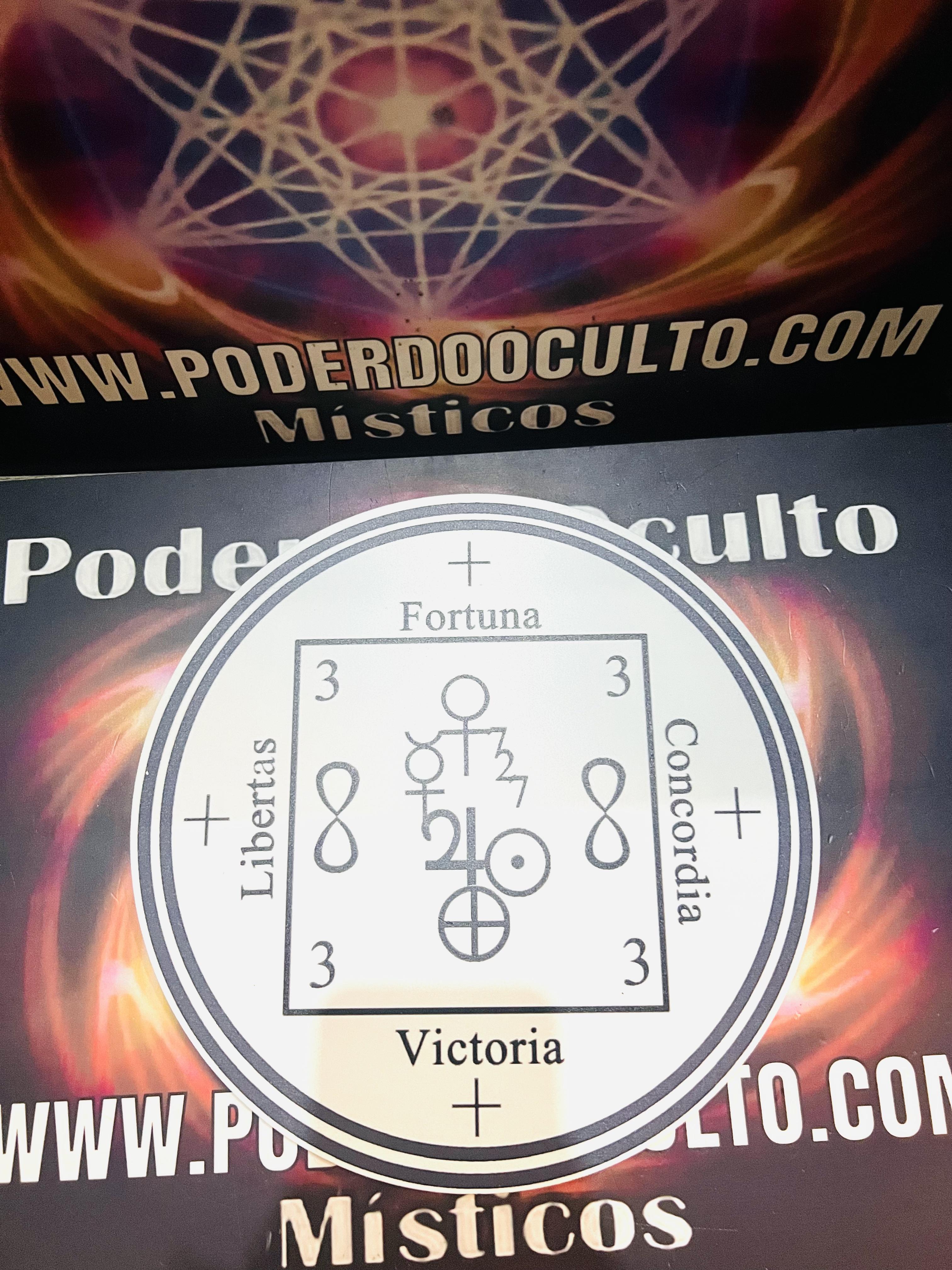 PLACA MISTICA DA FORTUNA 