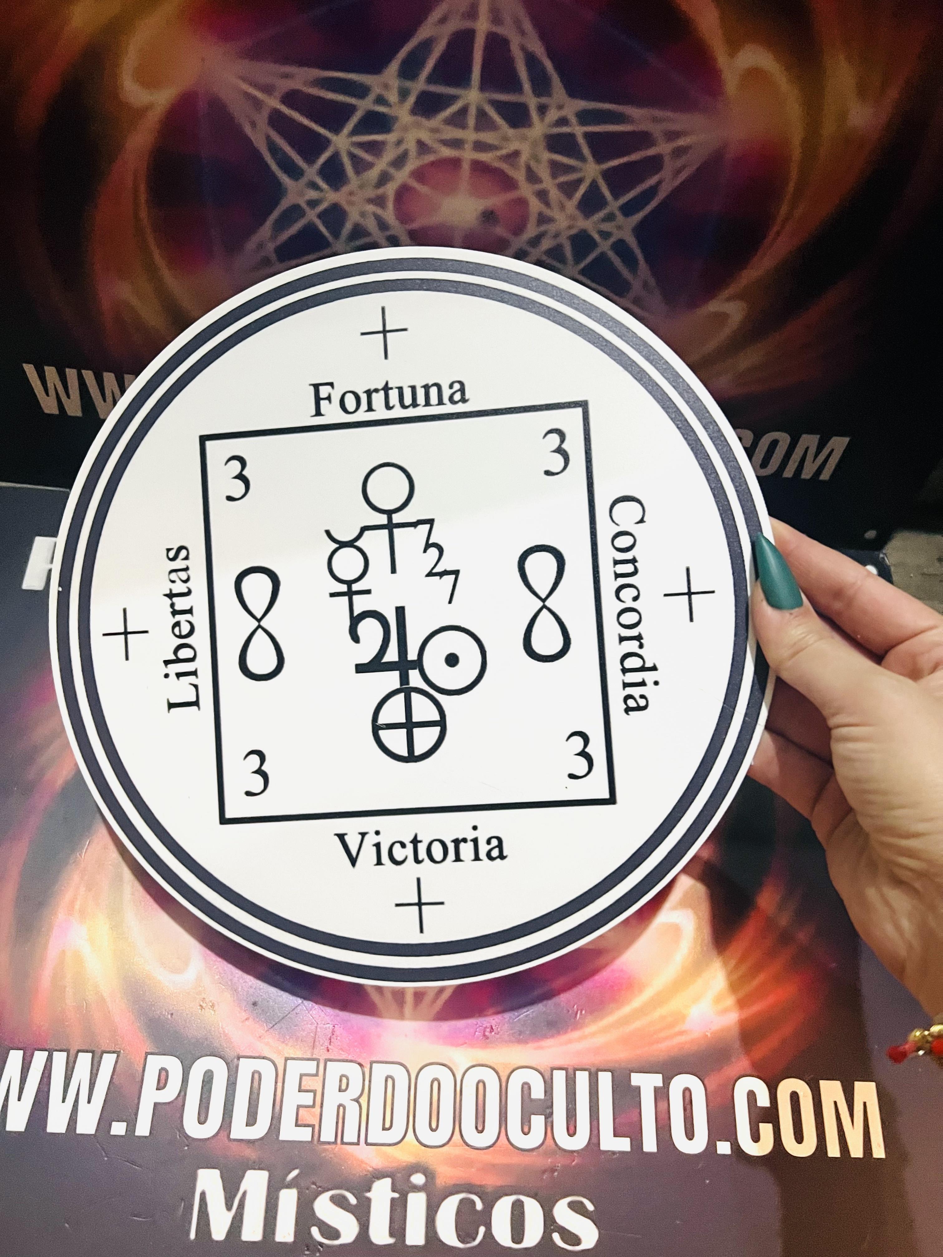 PLACA MISTICA DA FORTUNA 