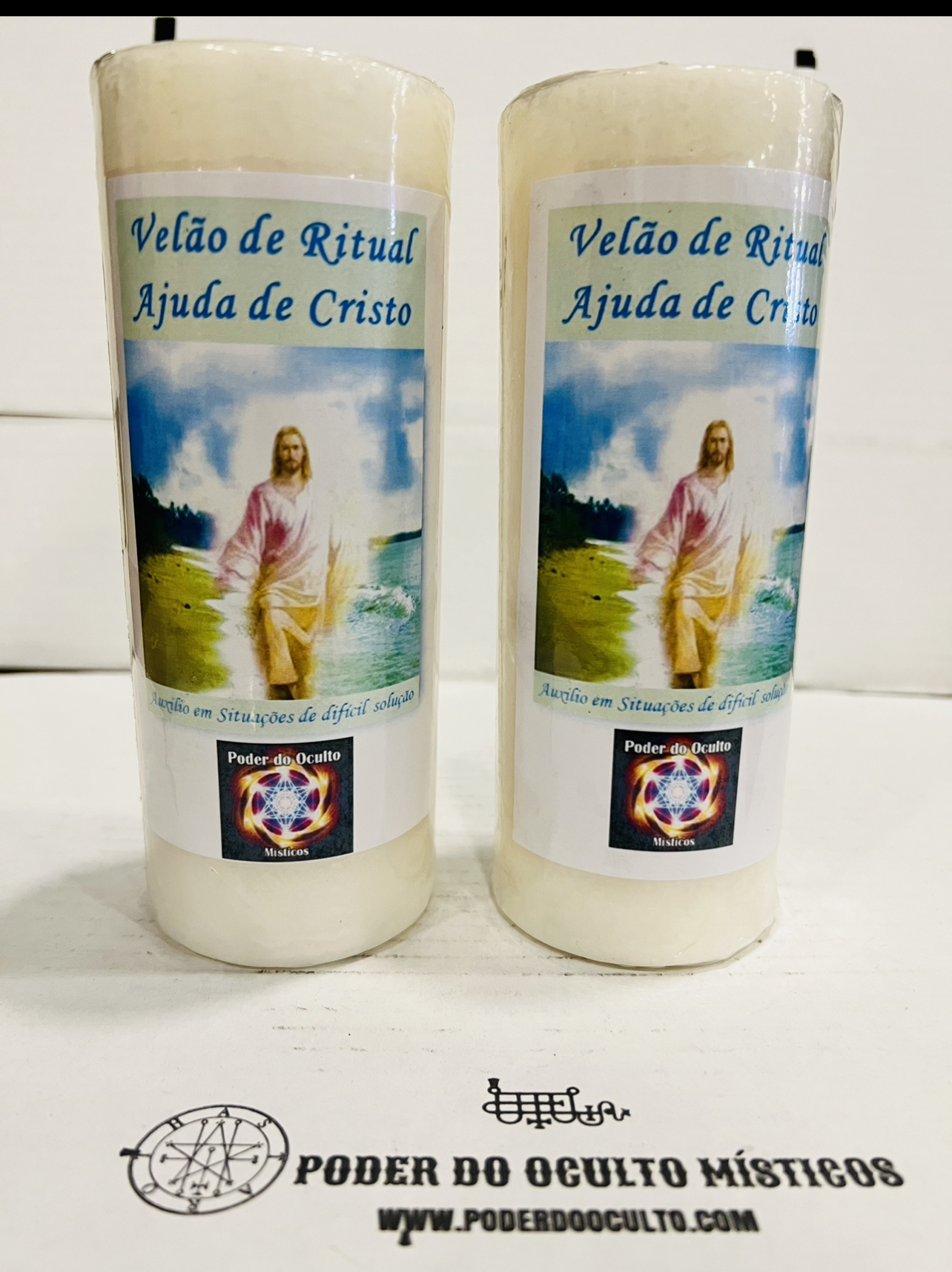 VELO DE RITUAL AJUDA DE CRISTO 