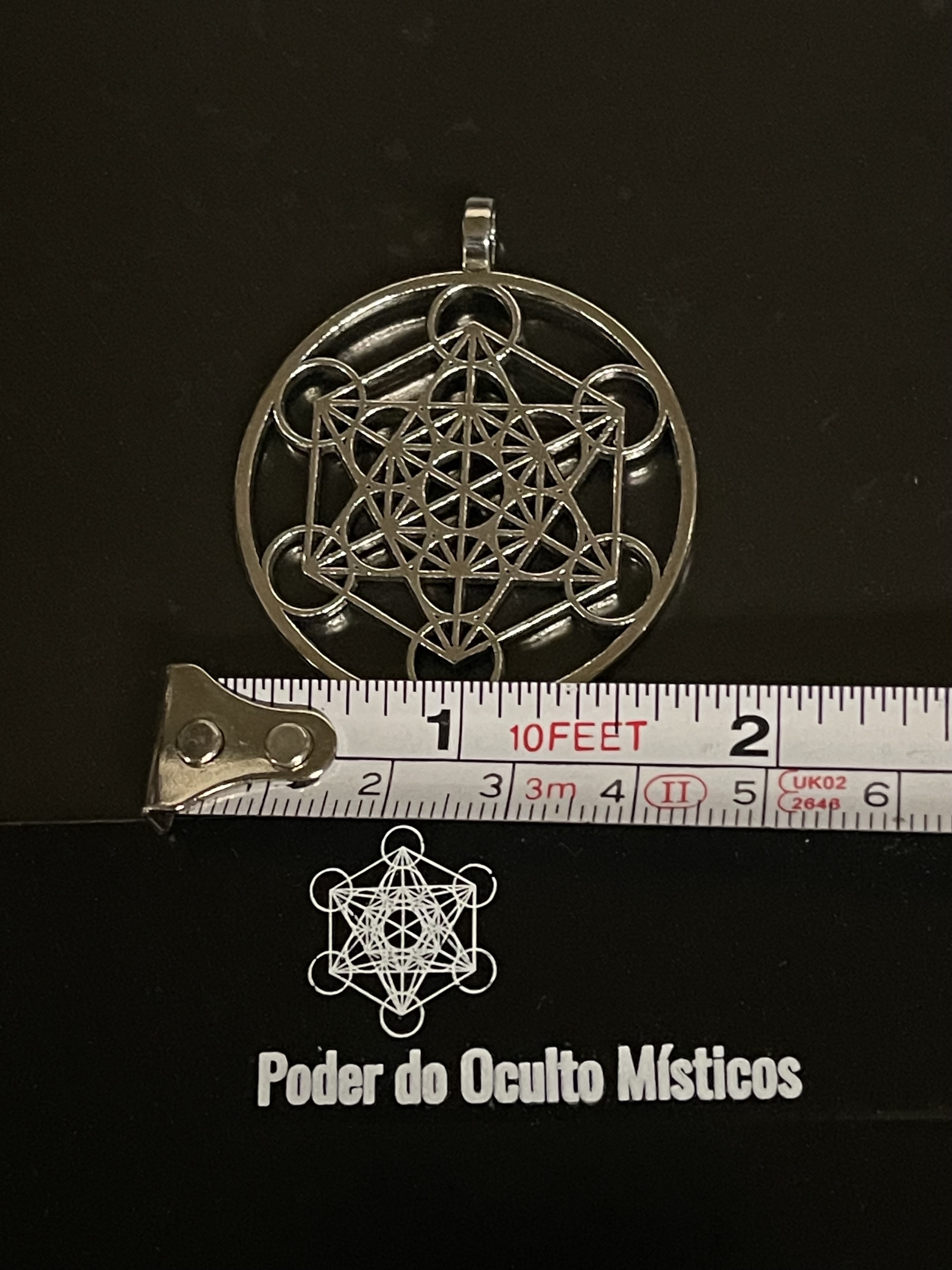 MEDALHO DE AO CUBO METATRON 