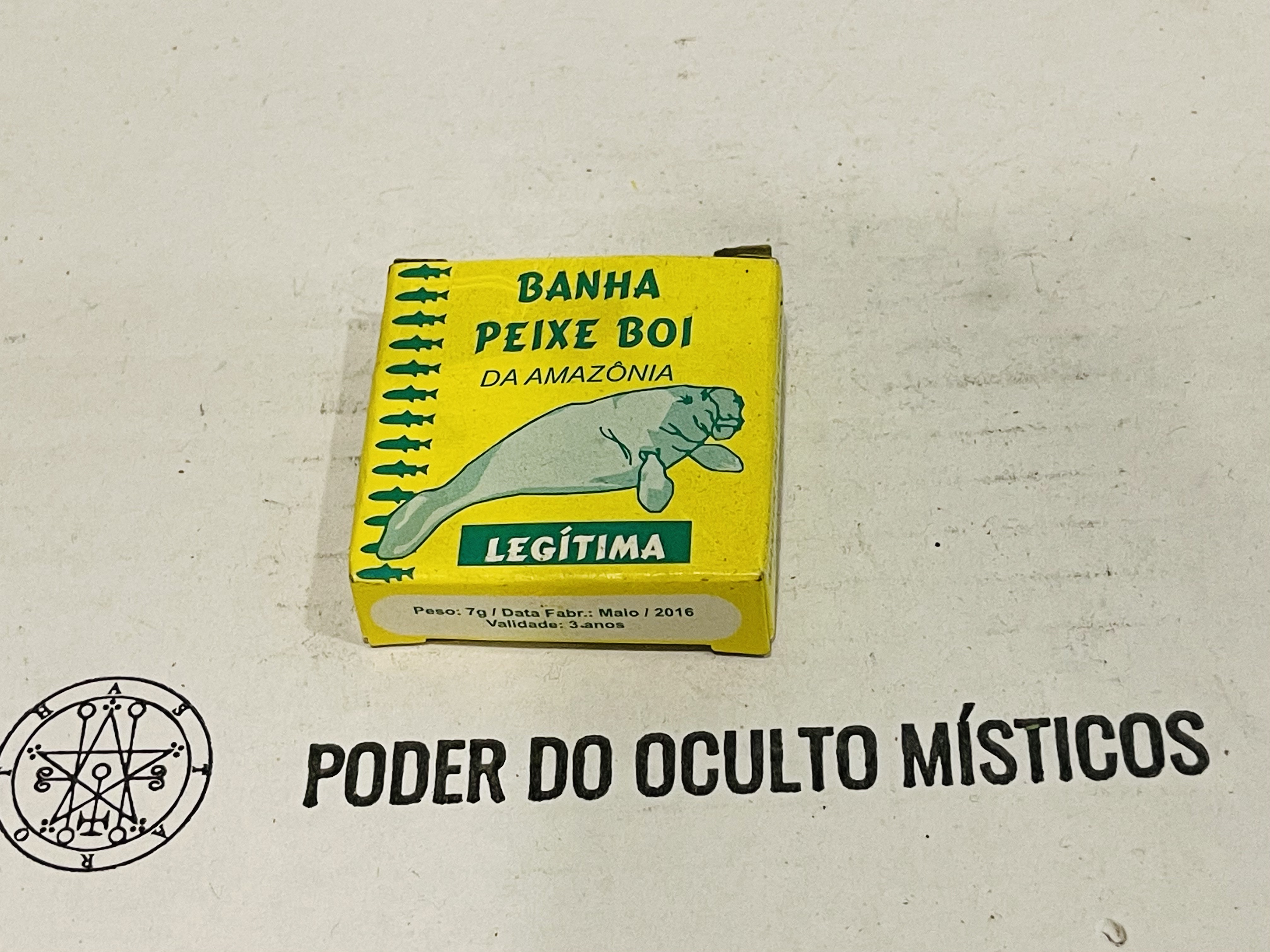 POMADA BANHA DE PEIXE BOI BRASIL 