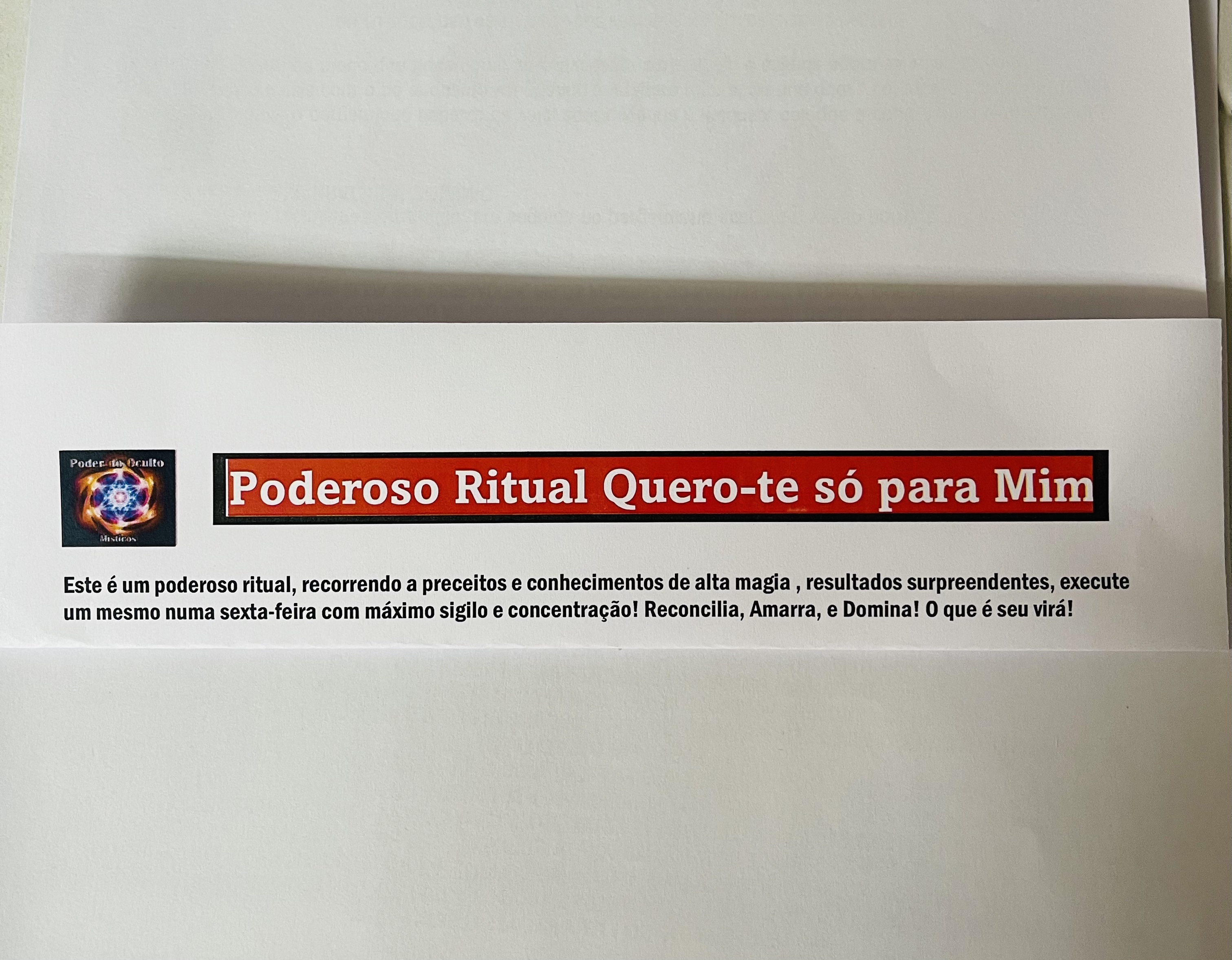 Poderoso Ritual Quero-te s para Mim