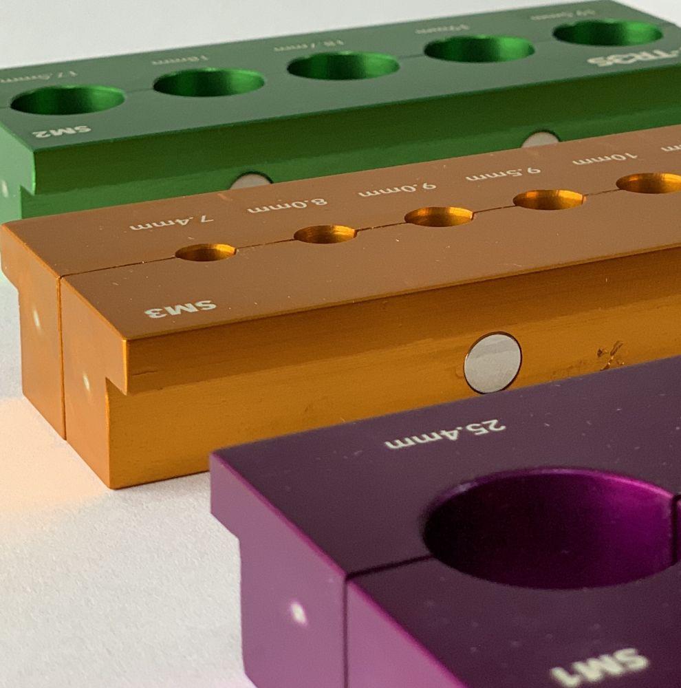 Mordentes S3 - Verde (5 furos)