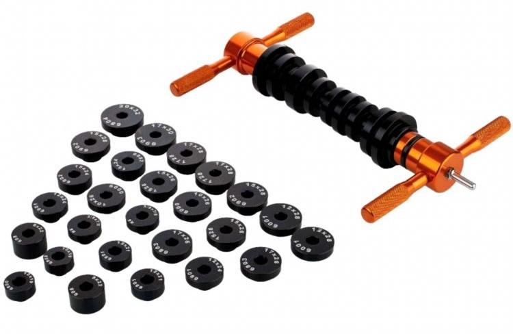 Instalação de rolamentos - Ferramenta em fuso CNC / S-TR3S