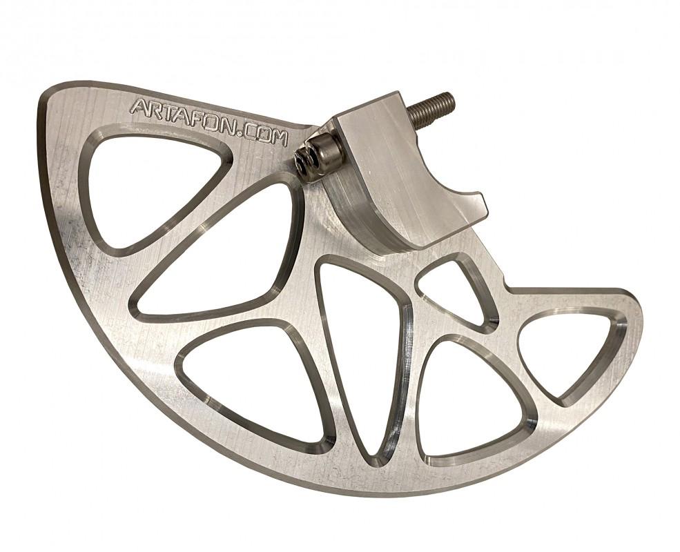 Protetor para disco de travão dianteiro