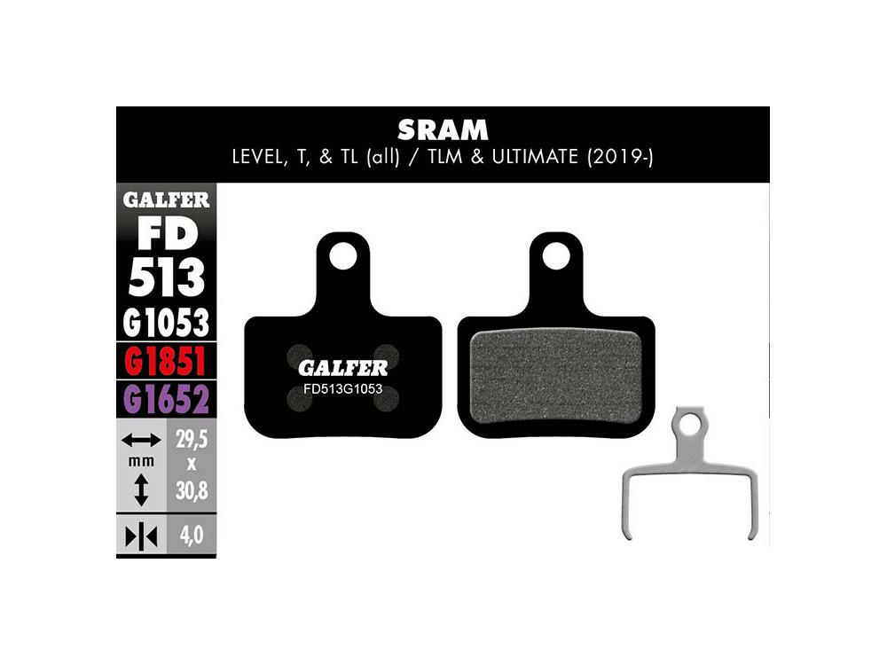 CALÇO STANDARD SRAM LEVEL, T, TL GALFER