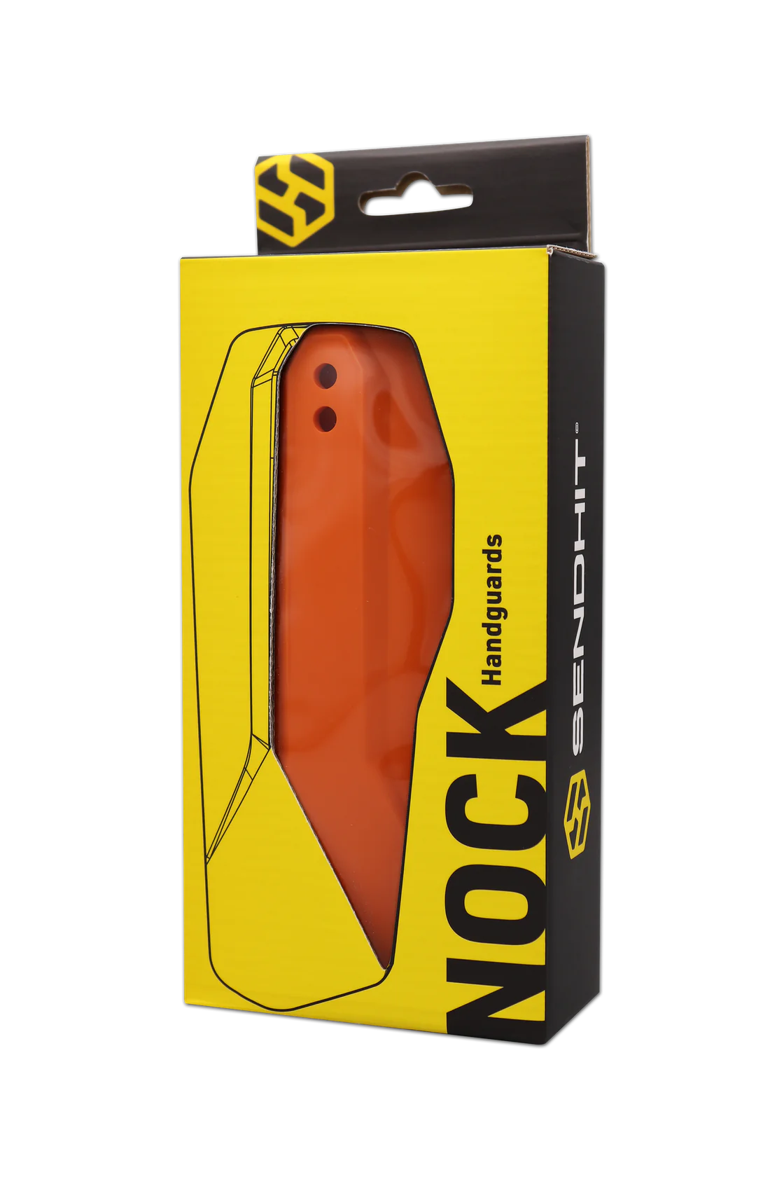 Protetor de mãos BTT - Laranja