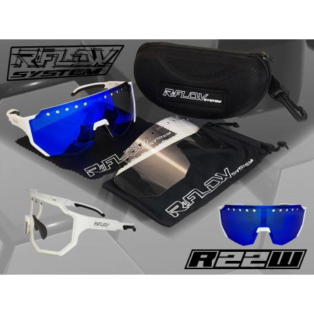 Óculos esportivos R-FLOW - Branco