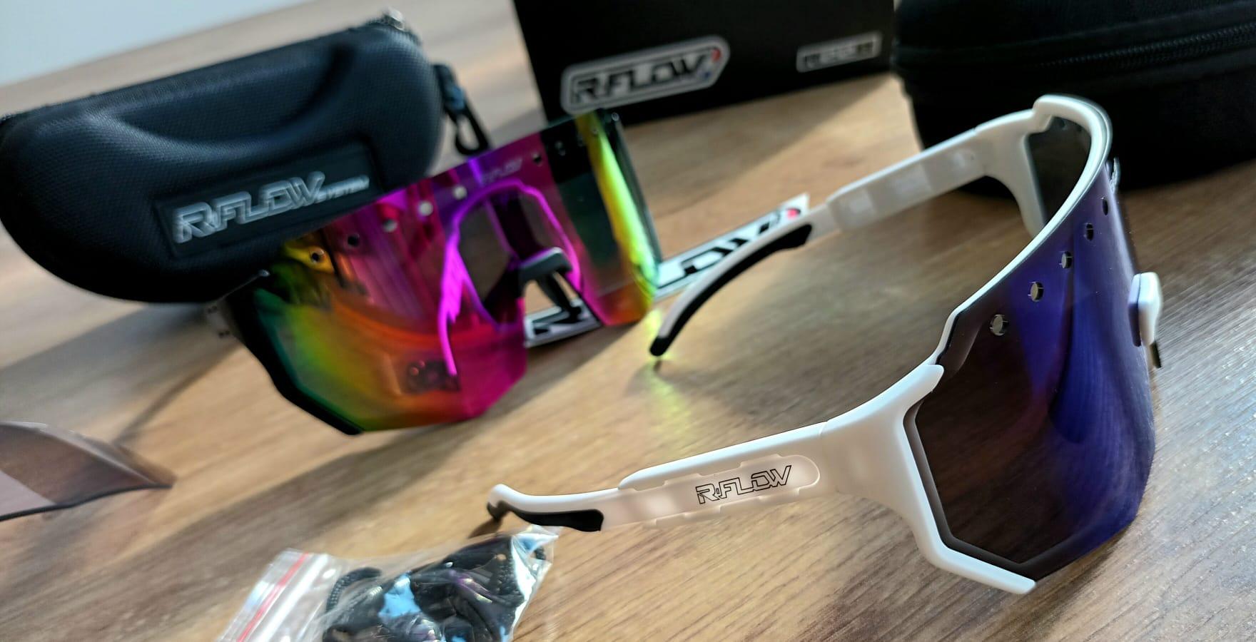 Óculos esportivos R-FLOW - Branco