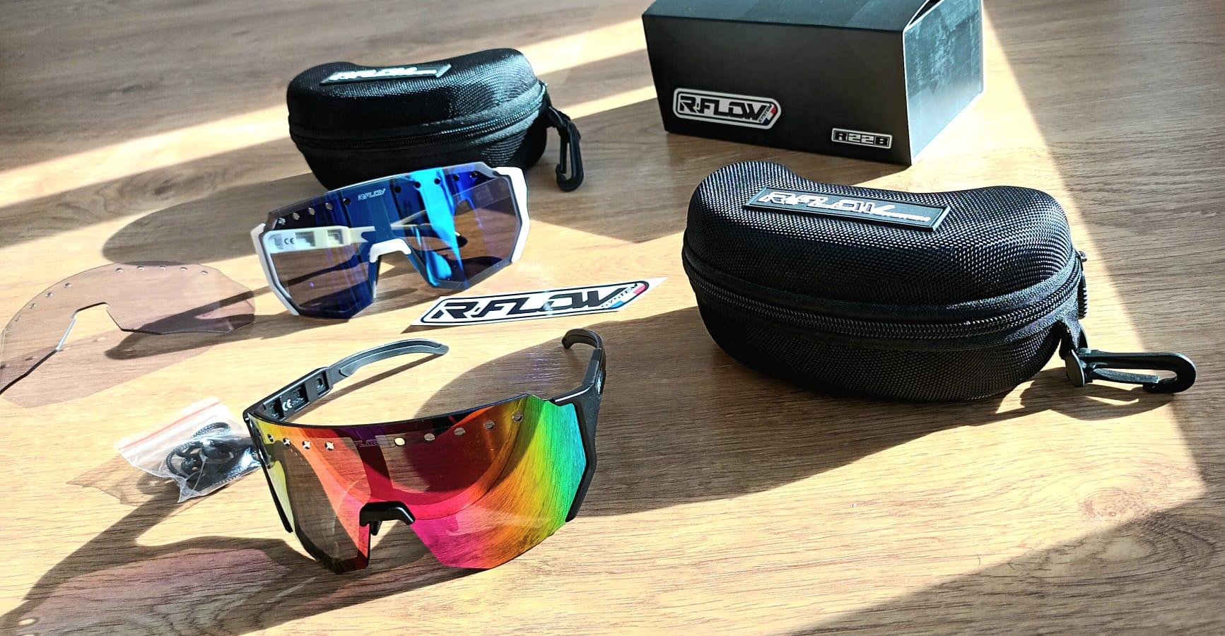 Óculos esportivos R-FLOW - Branco