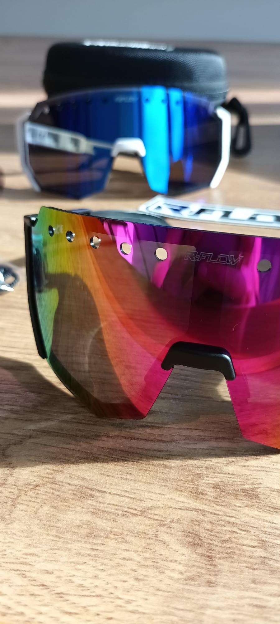 Óculos esportivos R-FLOW - Branco