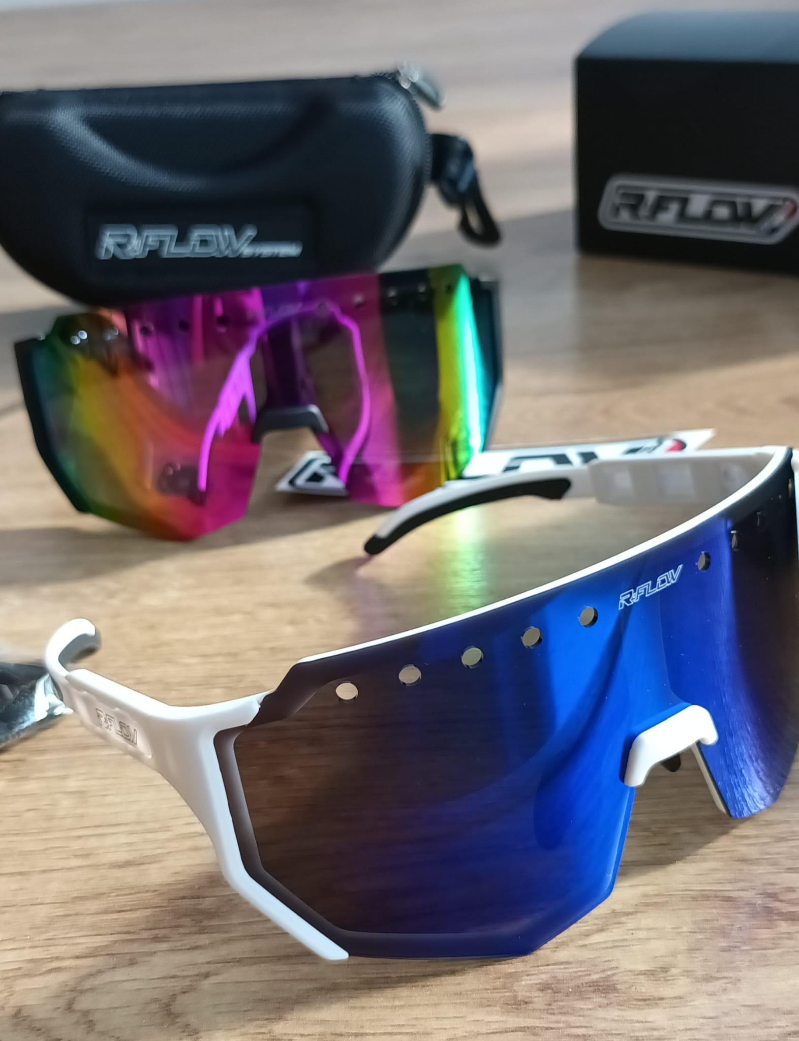 Óculos esportivos R-FLOW - Branco