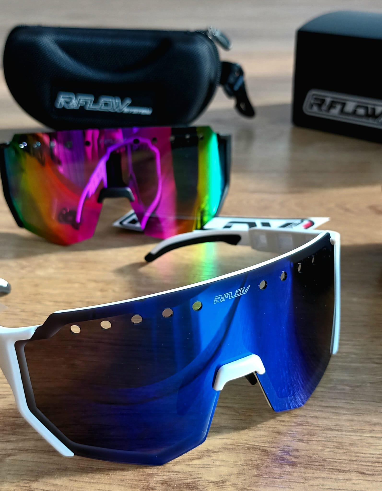 Óculos esportivos R-FLOW - Branco