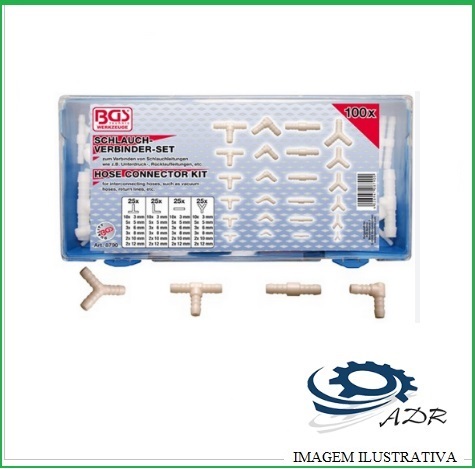 KIT LIGADORES P/ MANG. PLAST/BORR