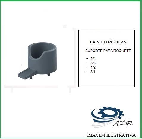 SUPORTE PARA ROQUETE