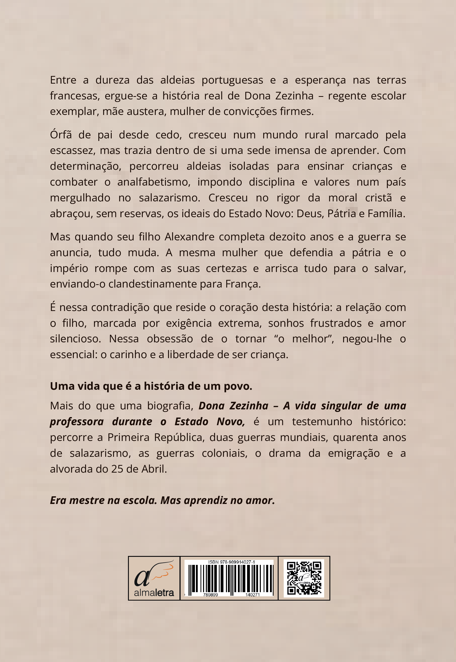 Dona Zezinha - A vida singular de uma professora durante o Estado Novo