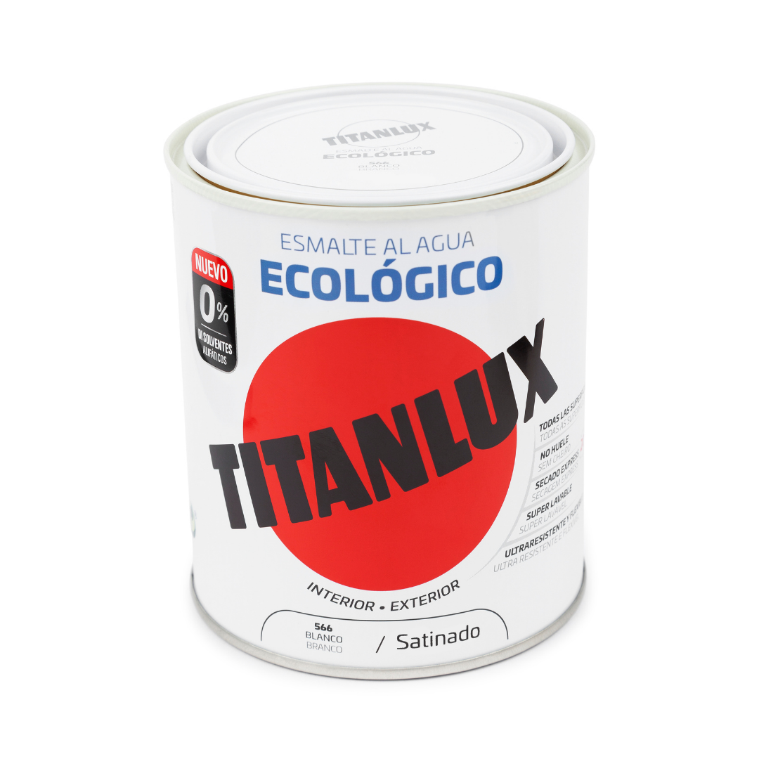 Titanlux Ecológico Acetinado BRANCO  750ML
