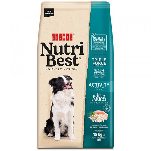 Picart Nutribest - High Premium - Dog - Adult - Activity - Chicken & Rice