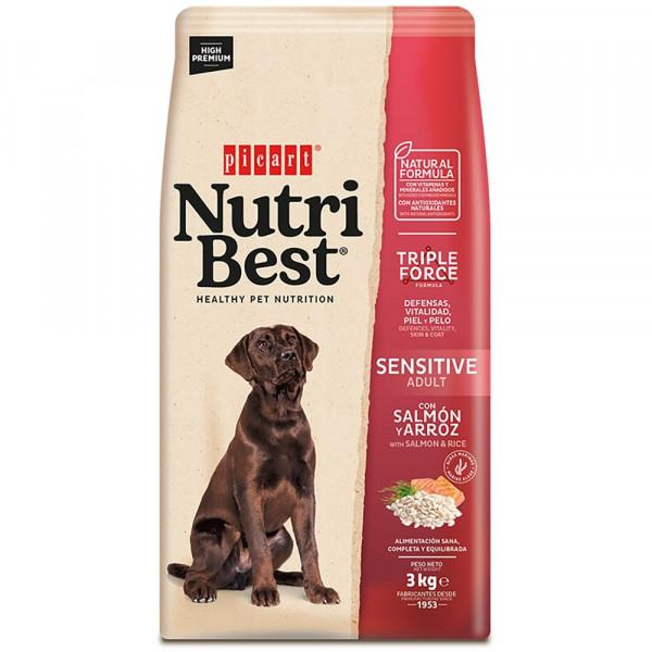 Picart Nutribest - High Premium - Dog - Adult - Sensitive - Salmon & Rice