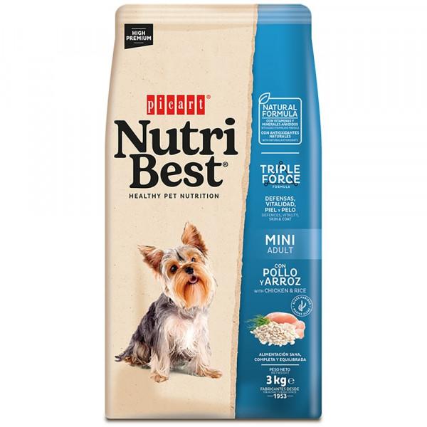 Picart Nutribest - High Premium - Dog - Adult - Mini - Chicken & Rice