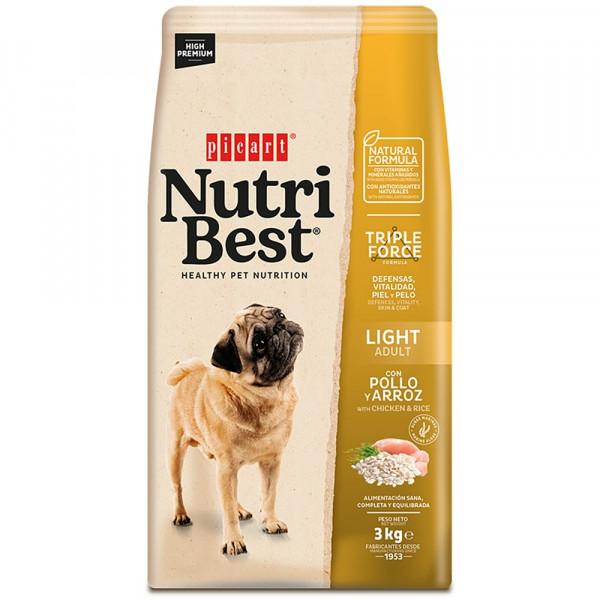 Picart Nutribest - High Premium - Dog - Adult - Light - Chicken & Rice 