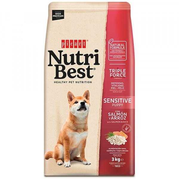 Picart Nutribest - High Premium - Dog - Puppy - Sensitive - Salmon & Rice 