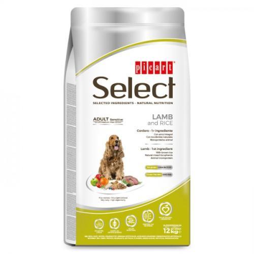 Picart Select - Cão - Adulto - Sensitive - Cordeiro e Arroz