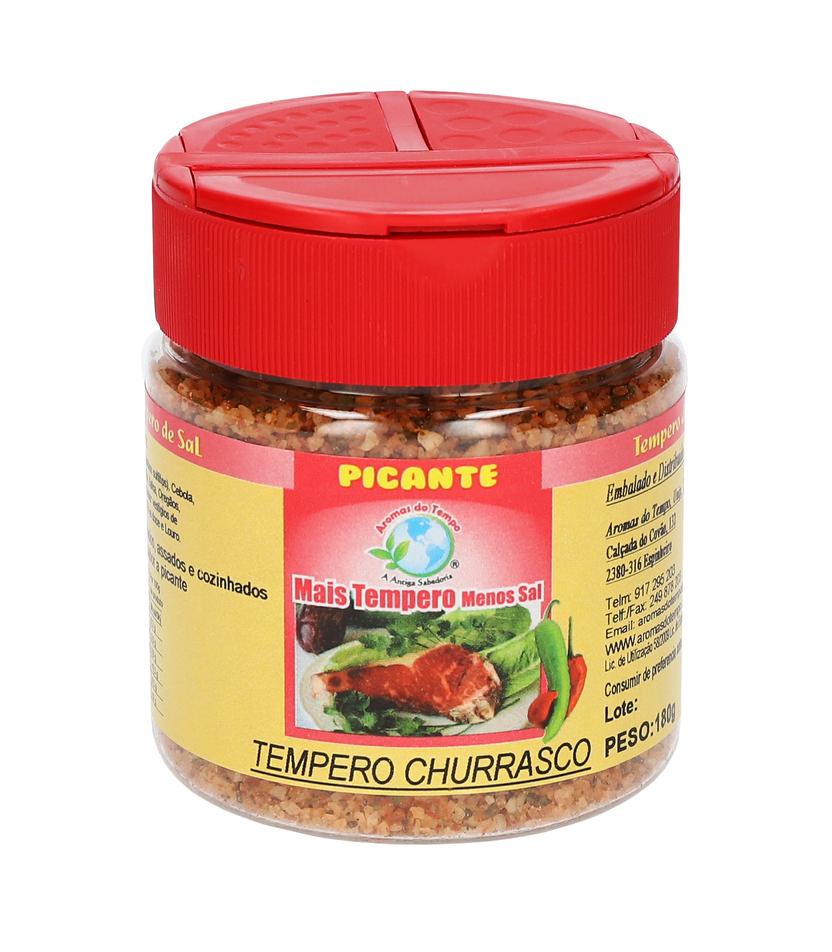 Tempero de Sal Picante Frasco 180g