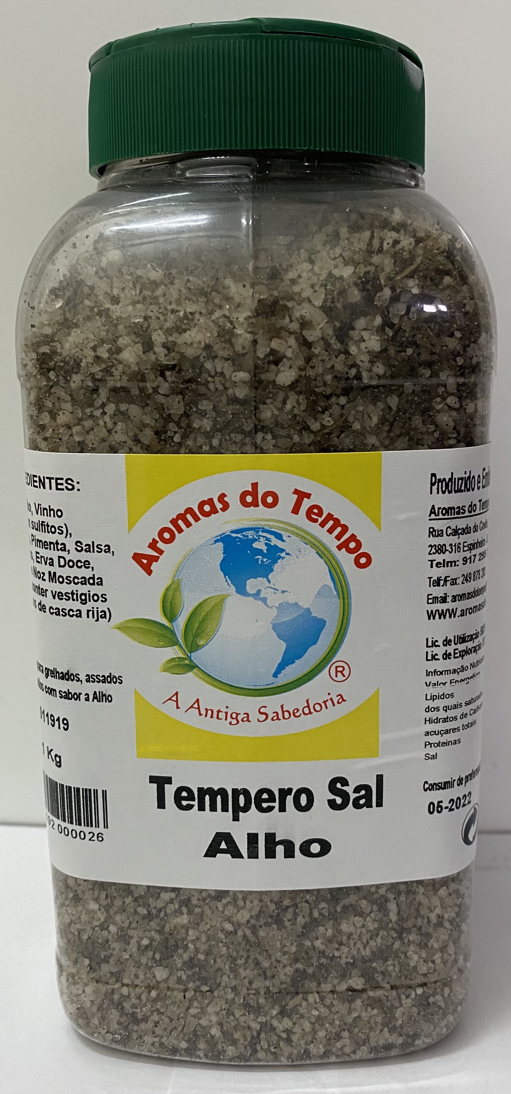 Tempero Sal Alho 1 Kg 