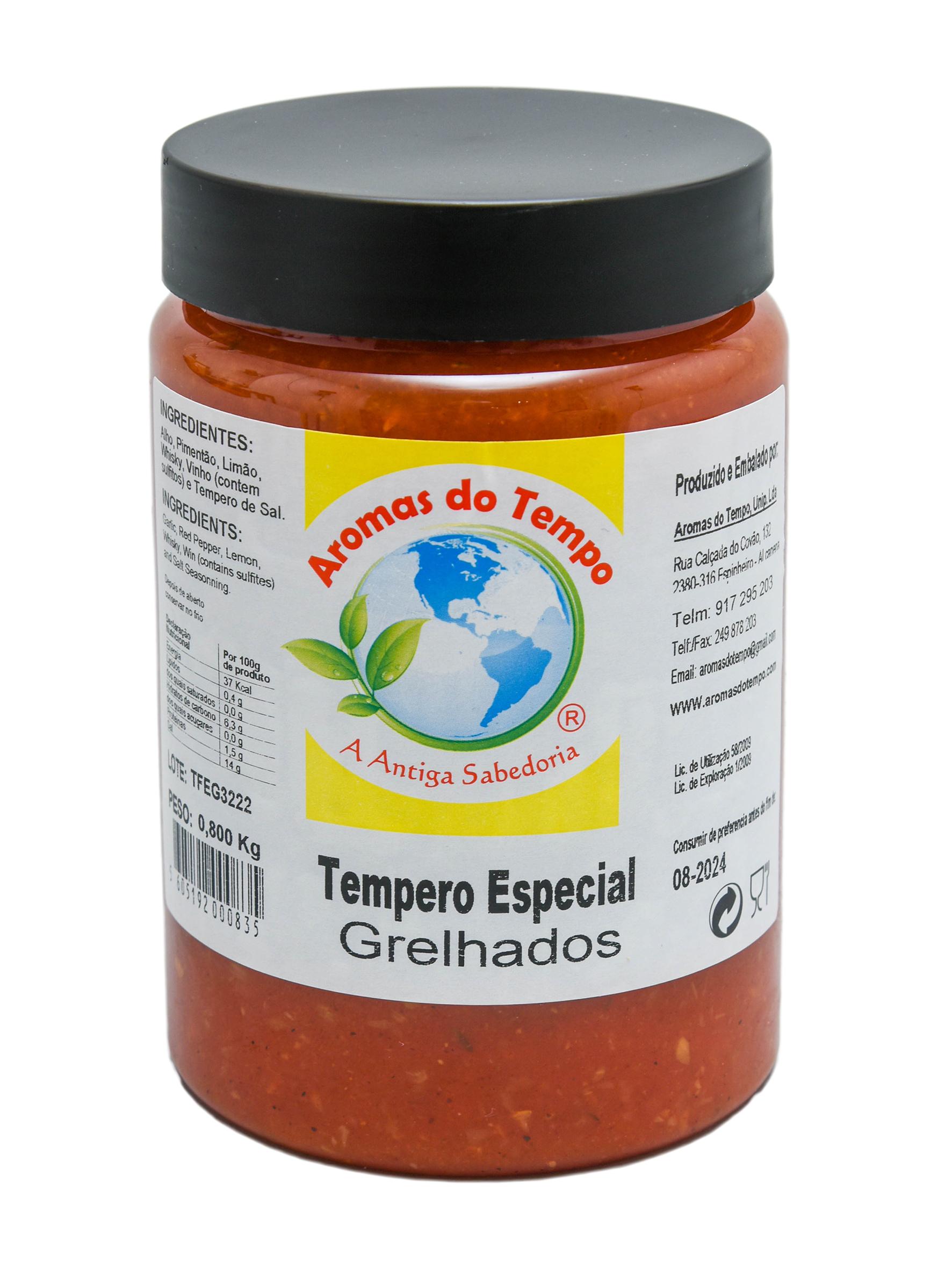 Tempero Especial Grelhados 0,800Kg