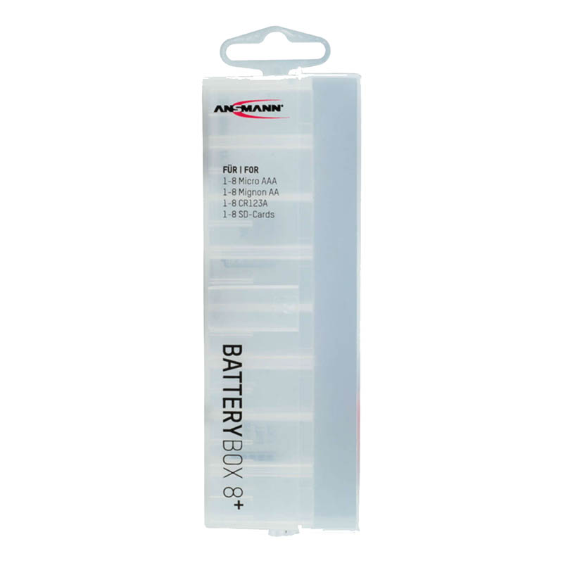 Caja Pilas ANSMANN (8 AAA / 8 AA) Expansível