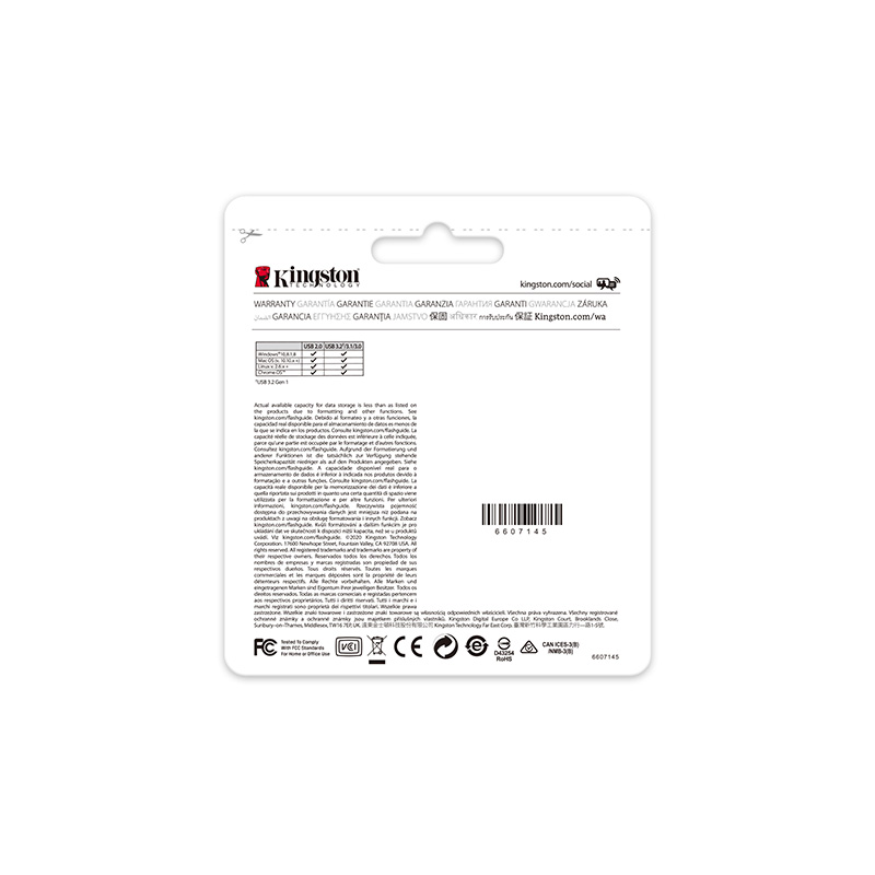 Pen Drive Kingston DataTraveler 70 - 32GB USB-C 3.2 Gen 1