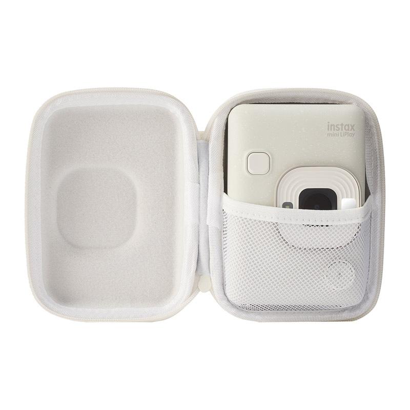 Instax Mini Liplay case blanco misty