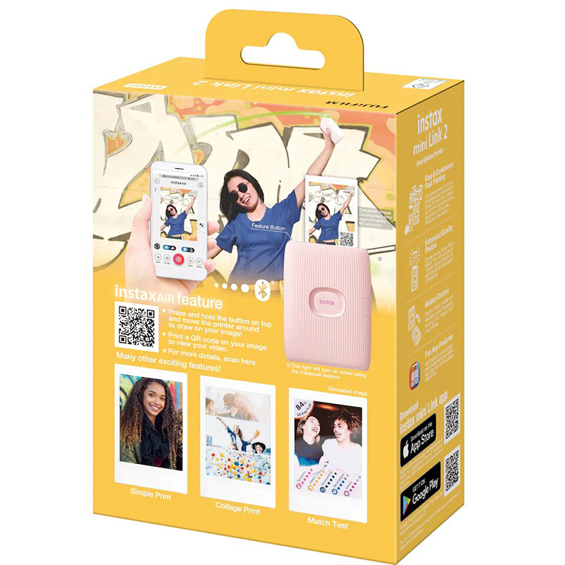 Instax Mini Link 2 Rosa