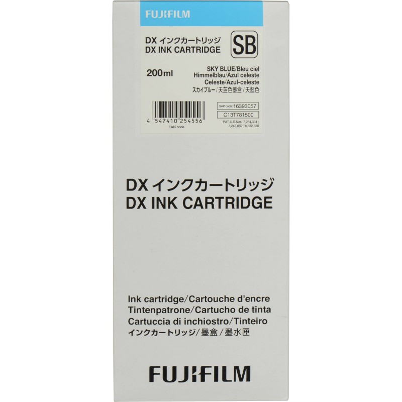 DX100 Ink Cartridge  - Azul - cielo/ 200ml