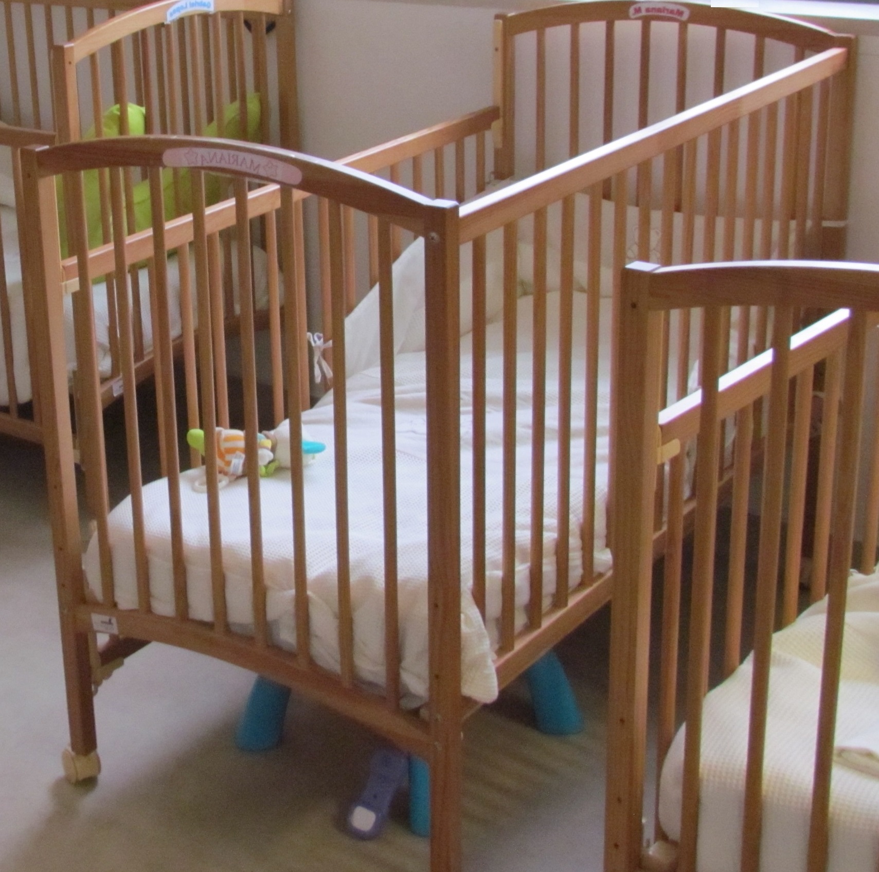 CAMA MADEIRA P/BEBE 800582 CARVALHO