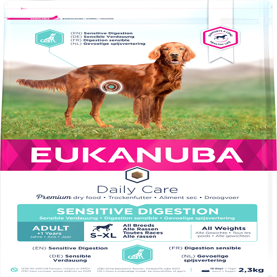 EUKANUBA DOG ADULT DAILY CARE SENSITIVE DIGEST 2,3KG