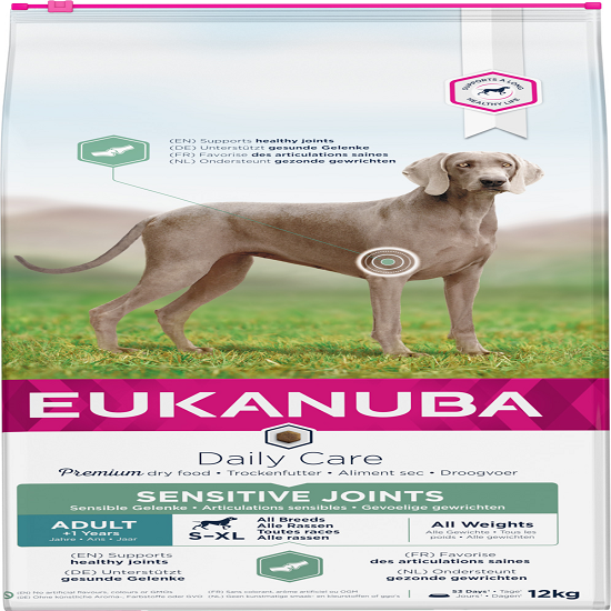 EUKANUBA DOG ADULT DAILY CARE SENSITIVE JOINTS 12KG