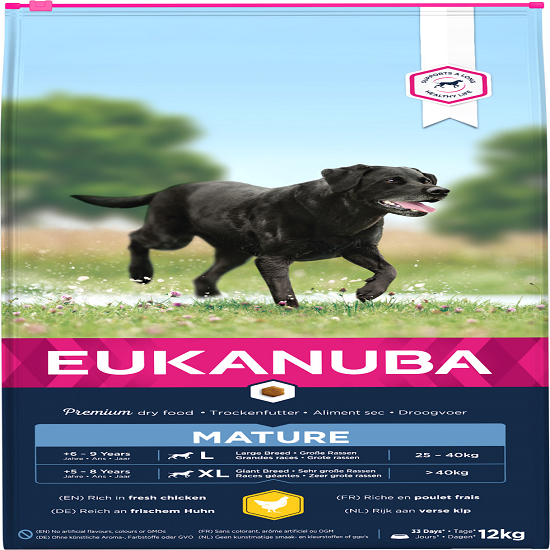 EUKANUBA DOG MATURE LARGE BREED CHICKEN 3K