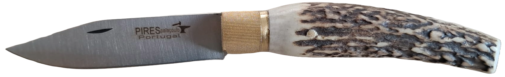 Canivete em haste de veado 