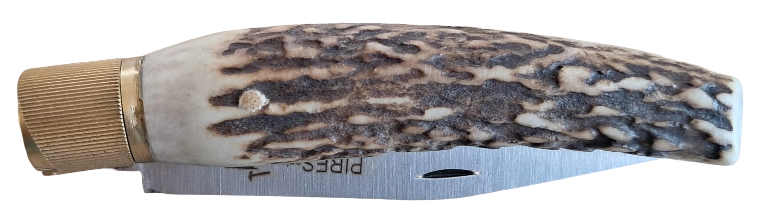 Canivete em haste de veado 