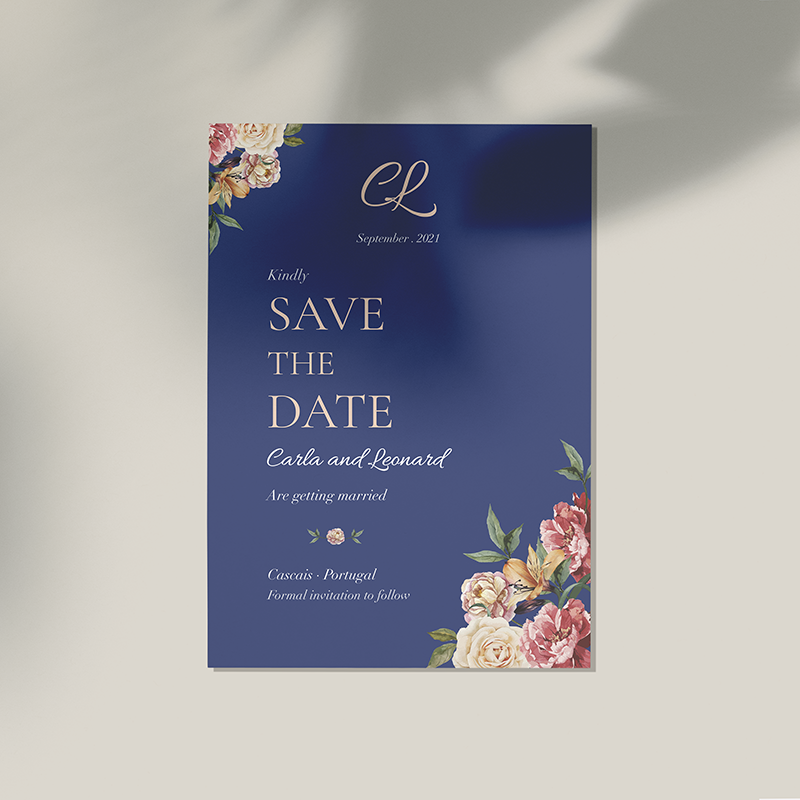 Save the Date ´Floral´