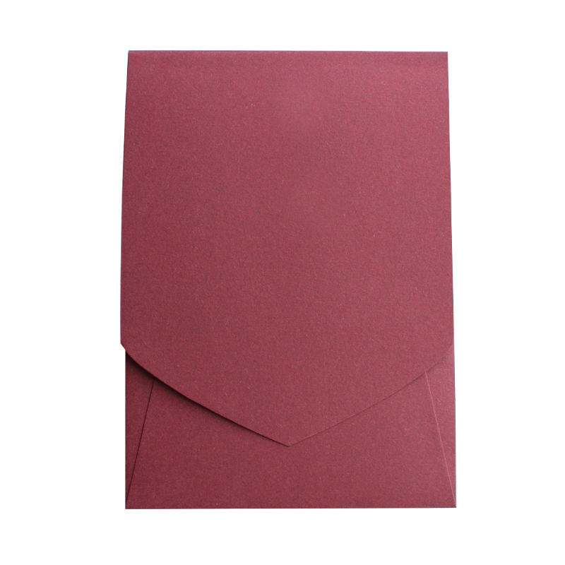 Envelope Vertical, vinho - sem liner / 1